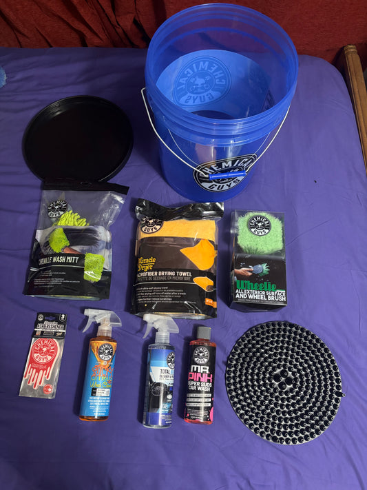 Chemical Guys Complete Clean 12-Piece Car Wash Kit
