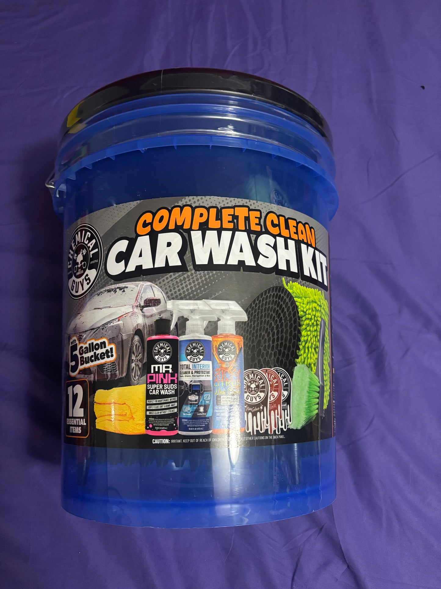 Chemical Guys Complete Clean 12-Piece Car Wash Kit