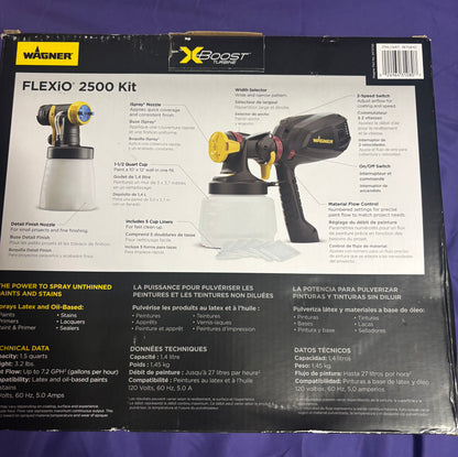 WAGNER PAINT ELECTRIC SPRAYERS 2500 FLEXIO