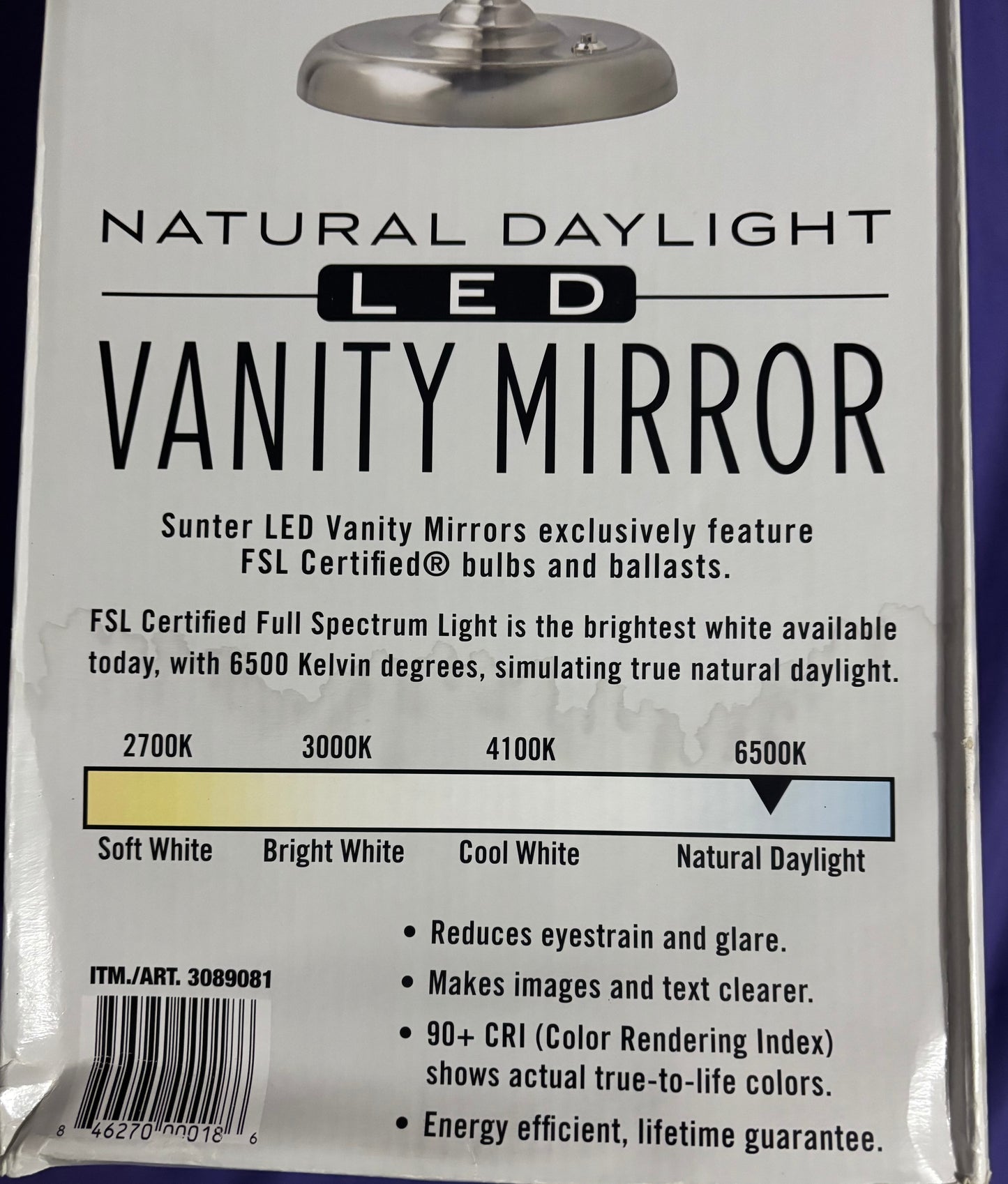SUNTER LED VANITY MIRROR
