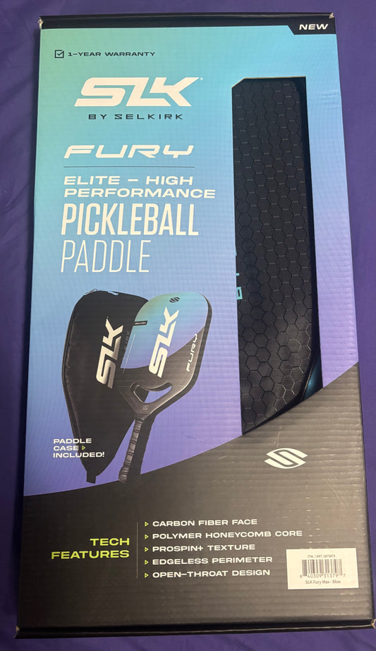 Selkirk SLK Fury Pickleball Paddle and Case