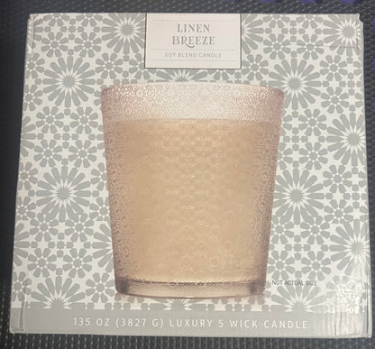 HUGE MAYFIELD SCENTED CANDLE 135 OZ (4L)