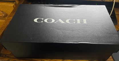 Coach Margot Loved Denim Slingback Heels SIZE 6.5