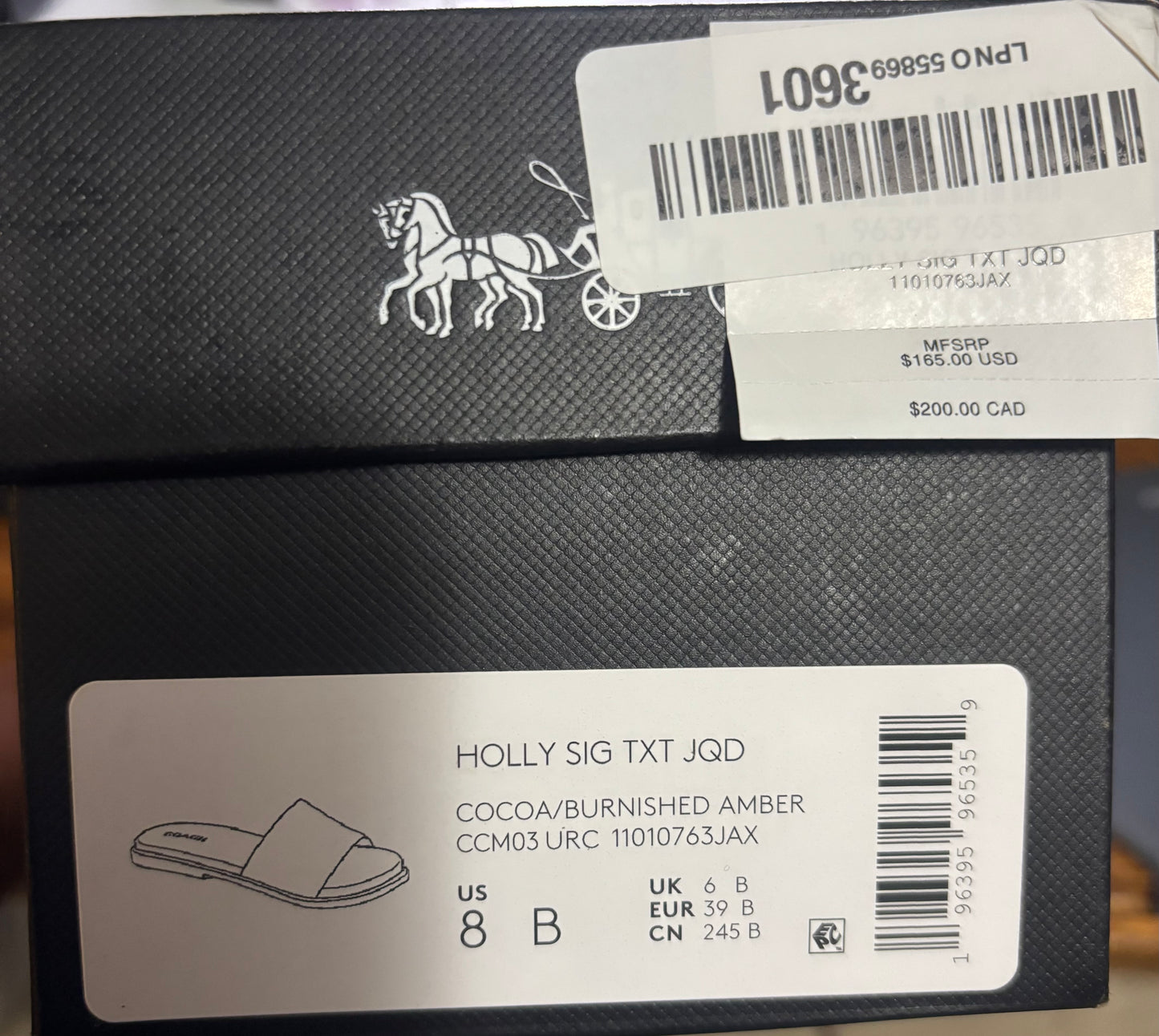 Coach Women's Holly Sandal SIZE 8
