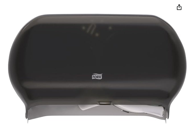 Tork Twin Jumbo Toilet Paper Roll Dispenser