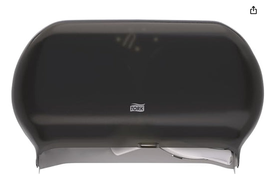 Tork Twin Jumbo Toilet Paper Roll Dispenser