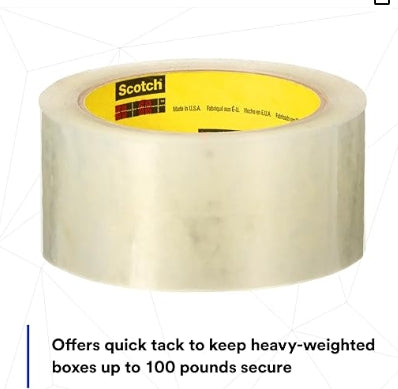 Scotch High Tack Box Sealing Tape 150 FT ROLL