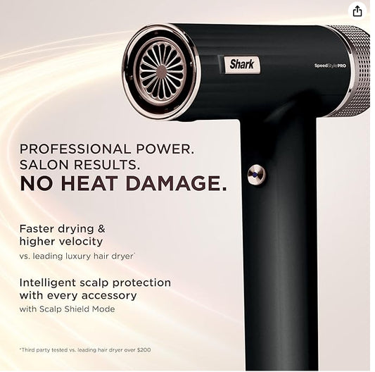 Shark SpeedStyle Pro Performance High-Velocity Hair Dryer