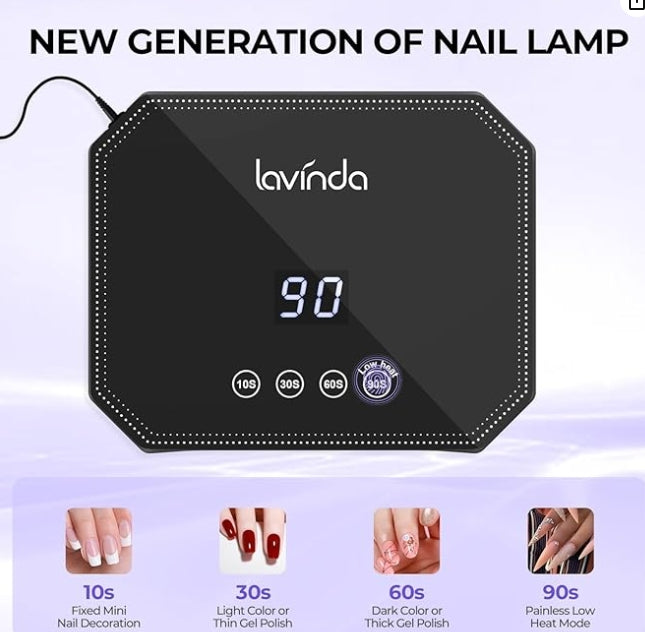 Lavinda 54W UV LED Nail Lamp
