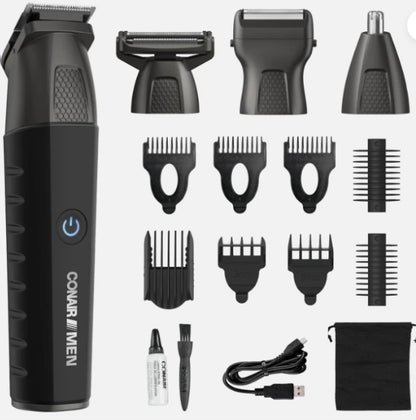Conair Men All-in-One Trimmer Showerproof , 16 Piece Kit