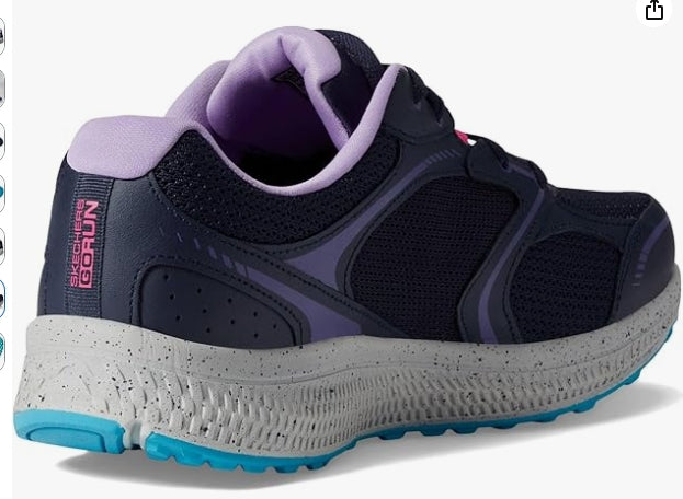 Skechers Women's Go Run Consistent - Vivid Horizon Sneaker SIZE 10 WIDE
