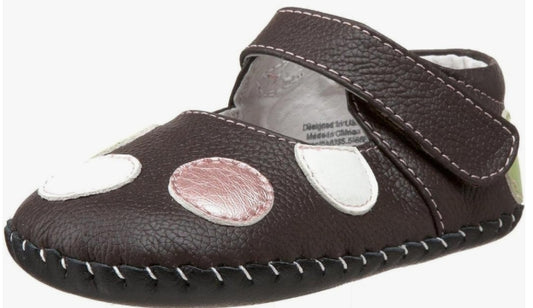 Pediped Originals Giselle Mary Jane Crib Shoe  S = 6-12 Months