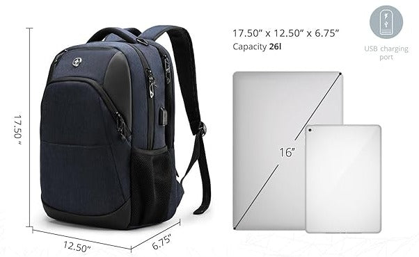 Swissdigital Design Travel Laptop Backpack