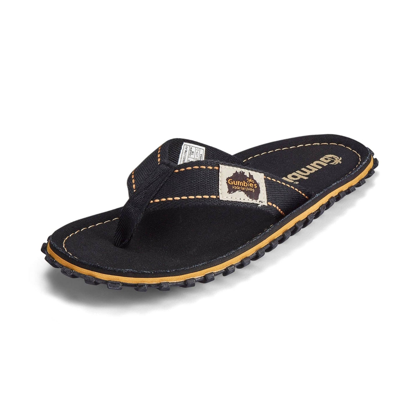 Islander Flip-Flops - Classic Black: US10
