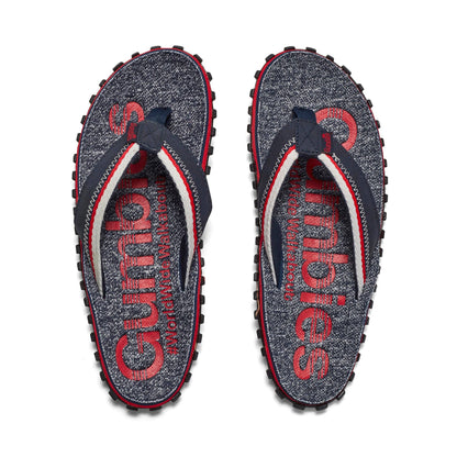 Cairns - Flip-Flops - Men's - Red: US10